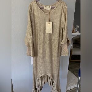 Joyfolie Mia Joy Girl Ayanna Dress In Sparkle Rose Size 8